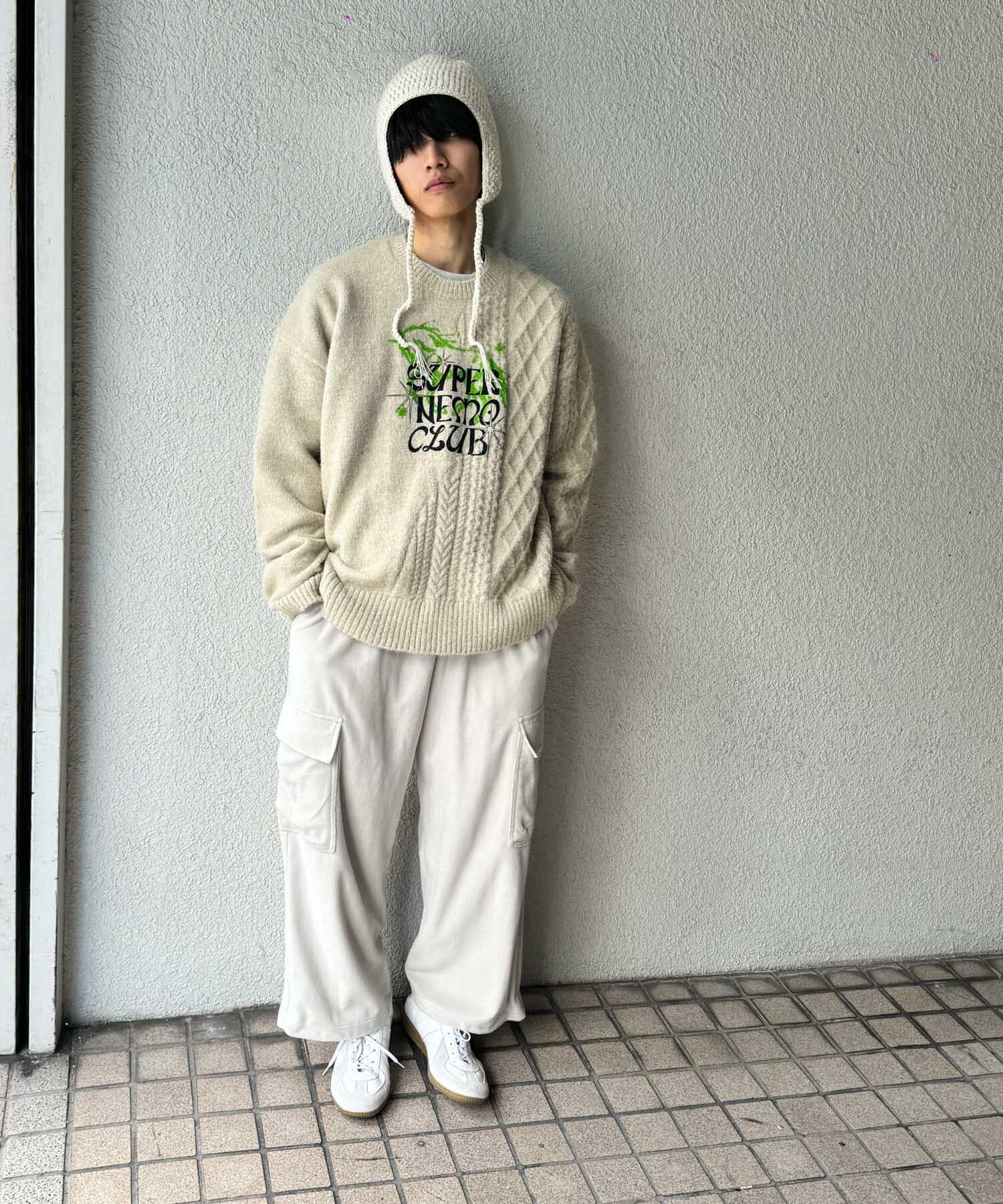 SENSE OF PLACE by URBAN RESEARCH「『別注』SHUHEI KOKI&times;SENSE OF PLACE　プリントニット」|ニット・セーター|