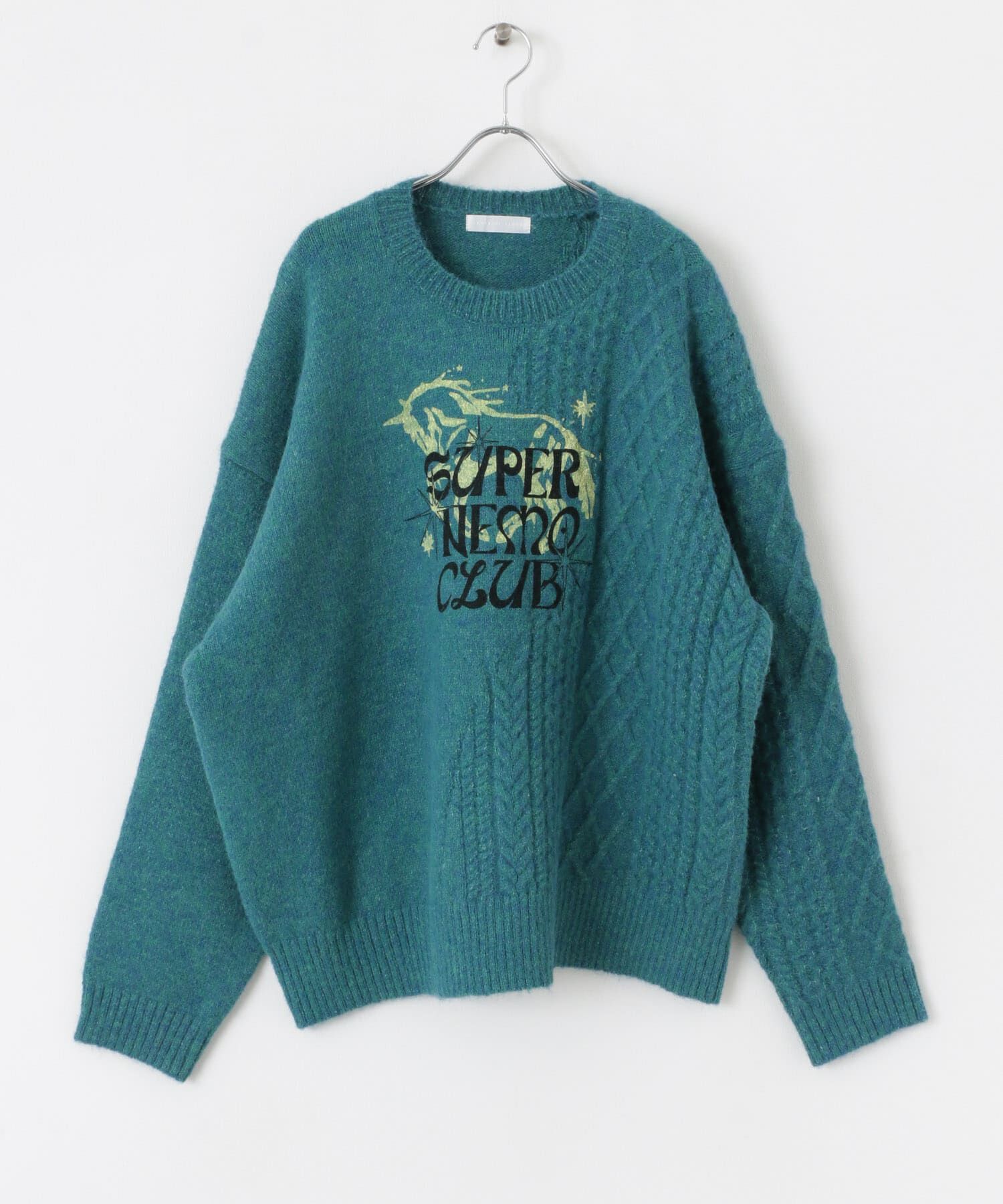 SENSE OF PLACE by URBAN RESEARCH「『別注』SHUHEI KOKI&times;SENSE OF PLACE　プリントニット」|ニット・セーター|