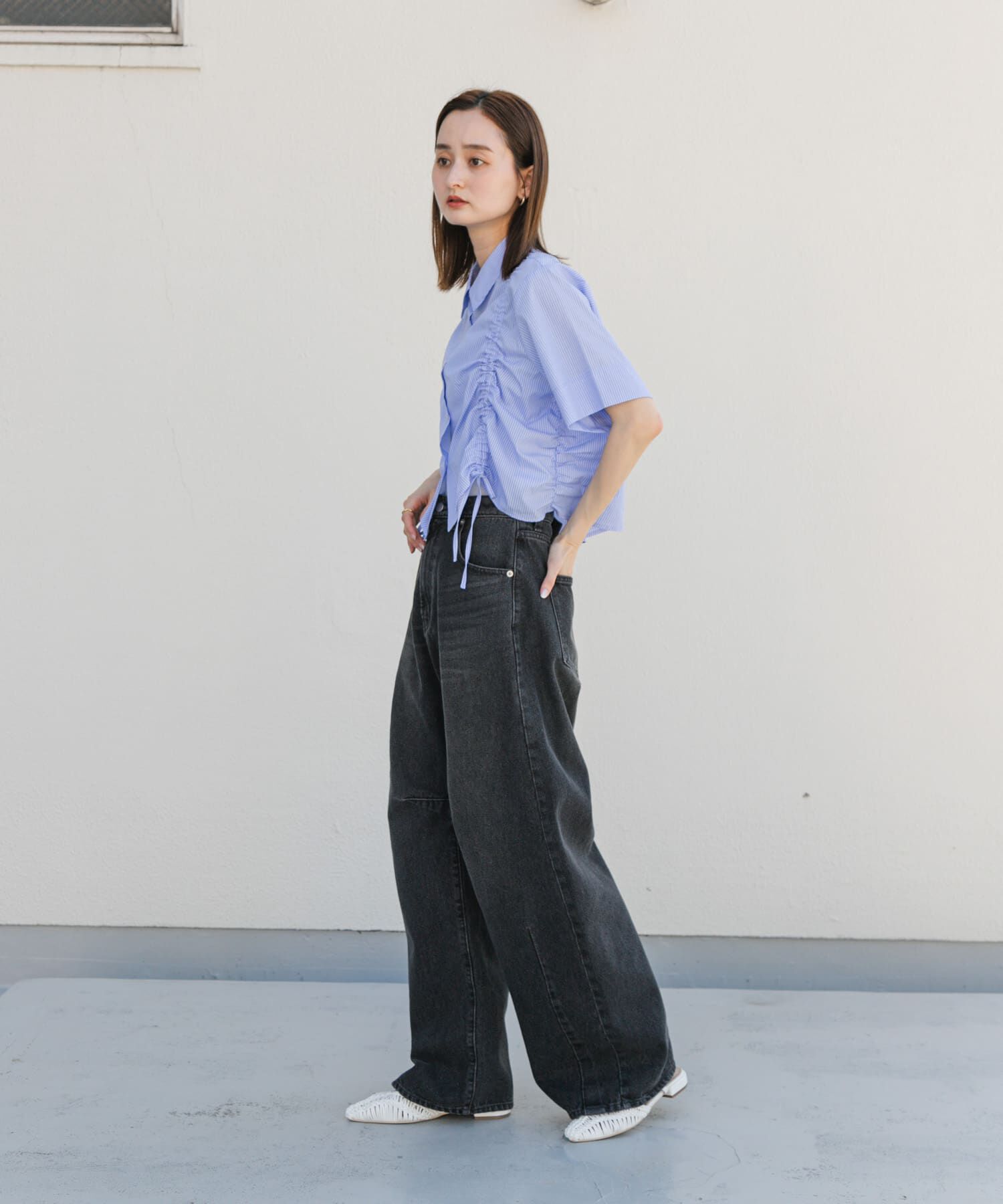 SENSE OF PLACE by URBAN RESEARCH「コードアミポインテッドサンダル」|サンダル|