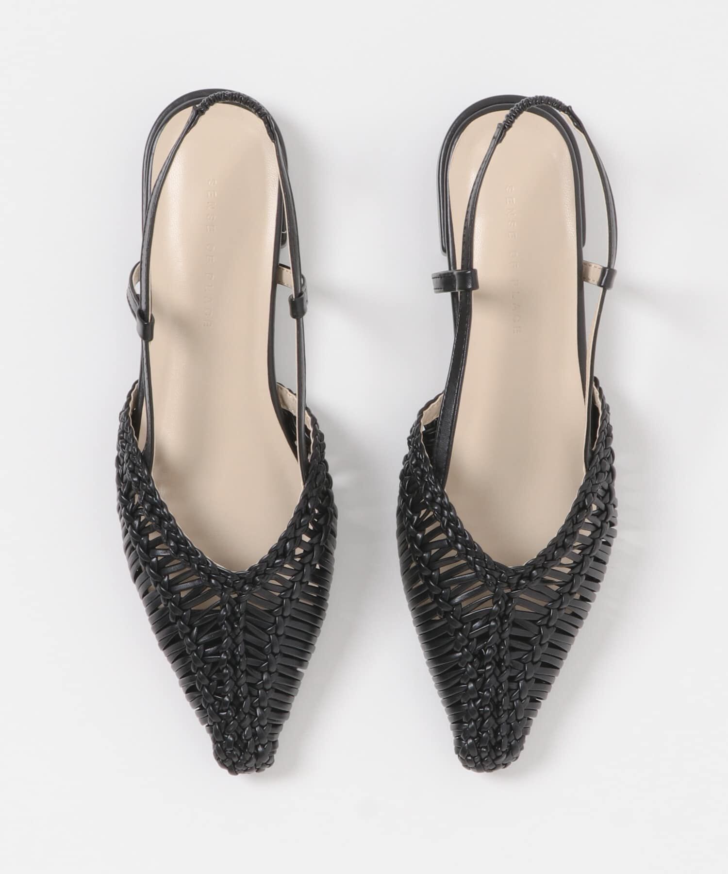 SENSE OF PLACE by URBAN RESEARCH「コードアミポインテッドサンダル」|サンダル|