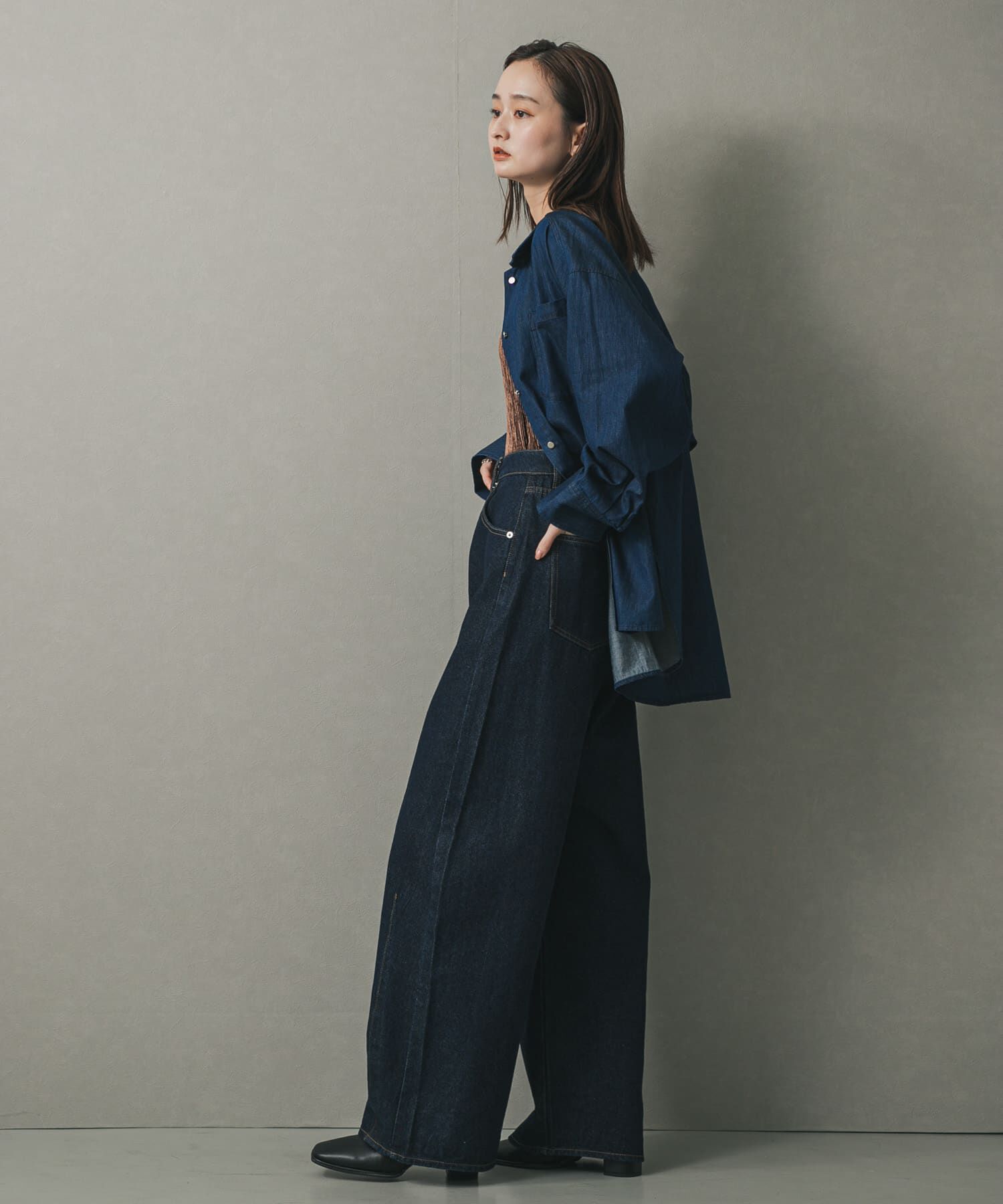 SENSE OF PLACE by URBAN RESEARCH「ポケットツキワイドスリーブシャツ」|シャツ・ブラウス|