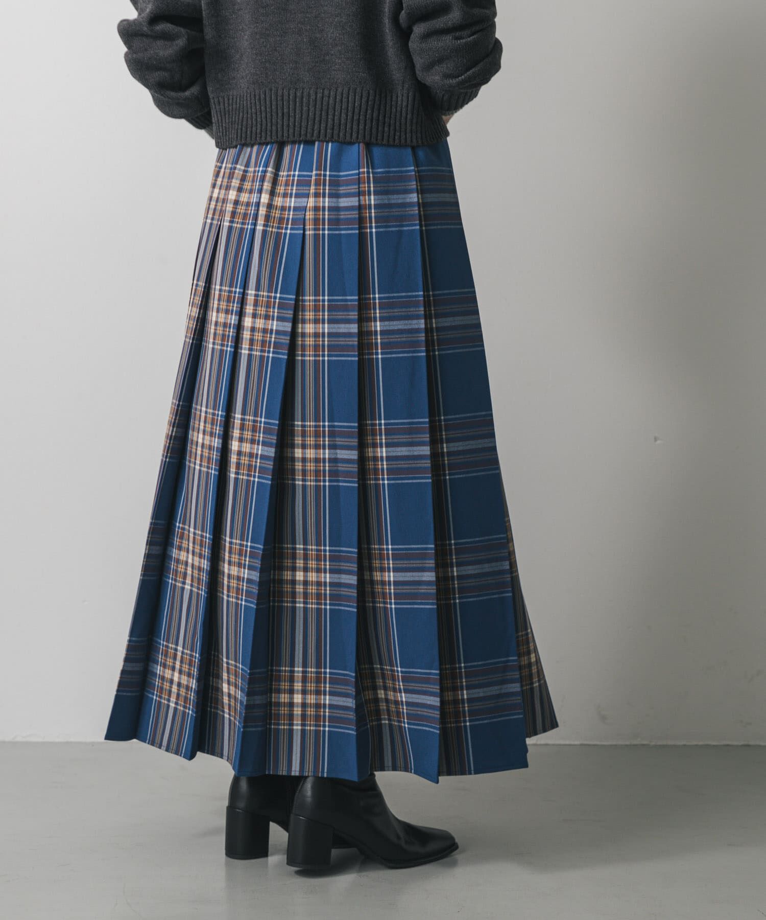 SENSE OF PLACE by URBAN RESEARCH「チェックプリーツスカート」|スカート|