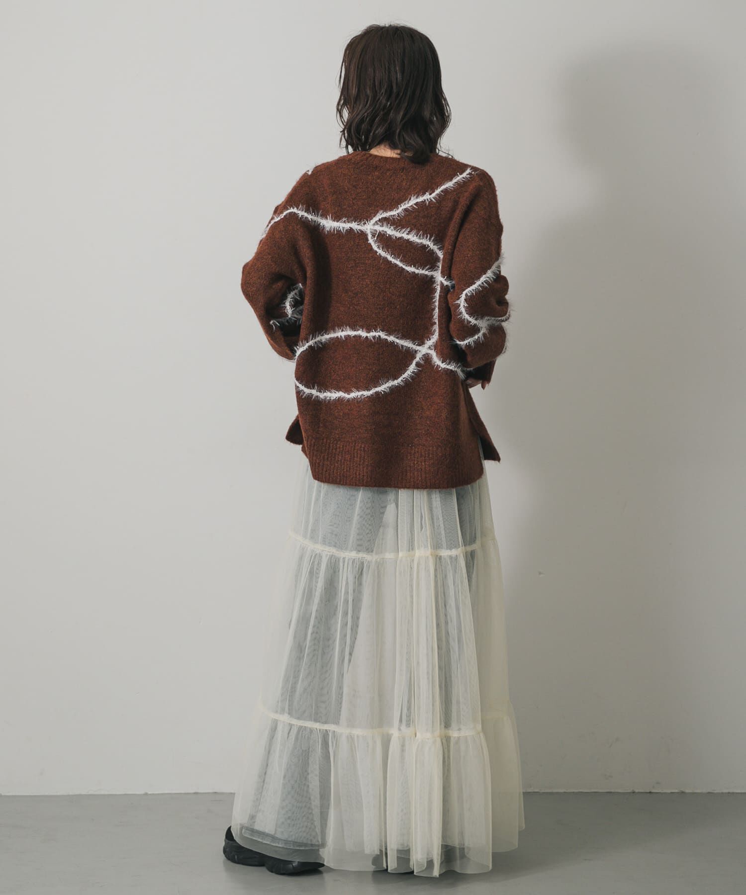 SENSE OF PLACE by URBAN RESEARCH「『2WAY仕様』レイヤードティアードチュールスカート」|スカート|