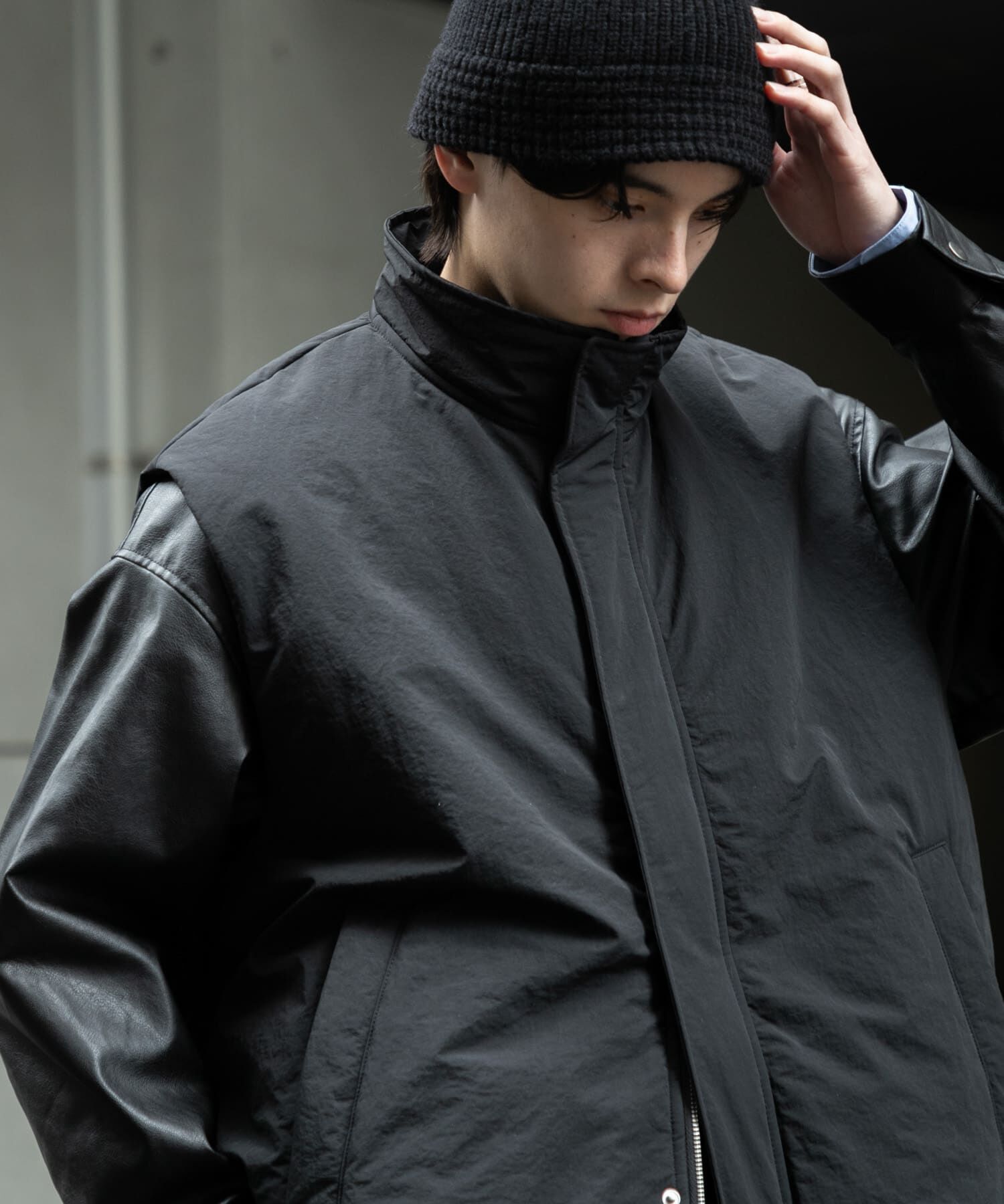 SENSE OF PLACE by URBAN RESEARCH「ナイロンユーティリティーベスト」|ダウンベスト・ベスト|