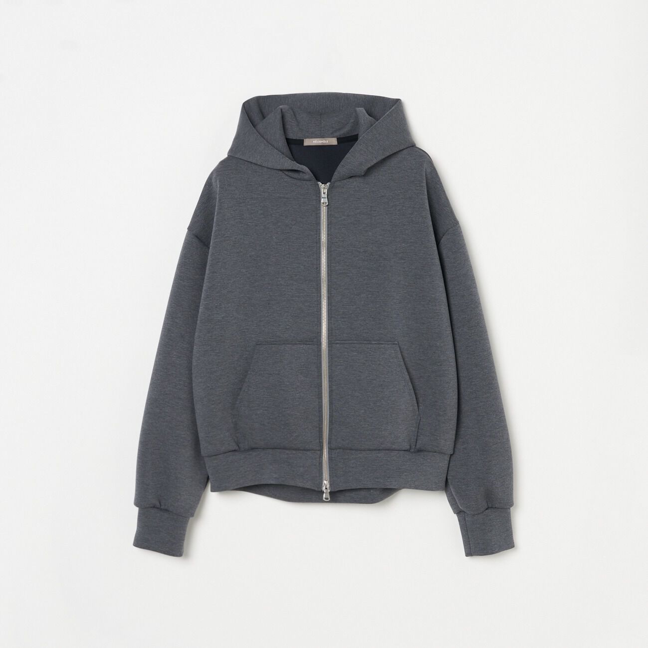 HELIOPOLE「HELIOPOLE DOUBLE KNIT ZIP HOODY」|その他|チャコールグレー
