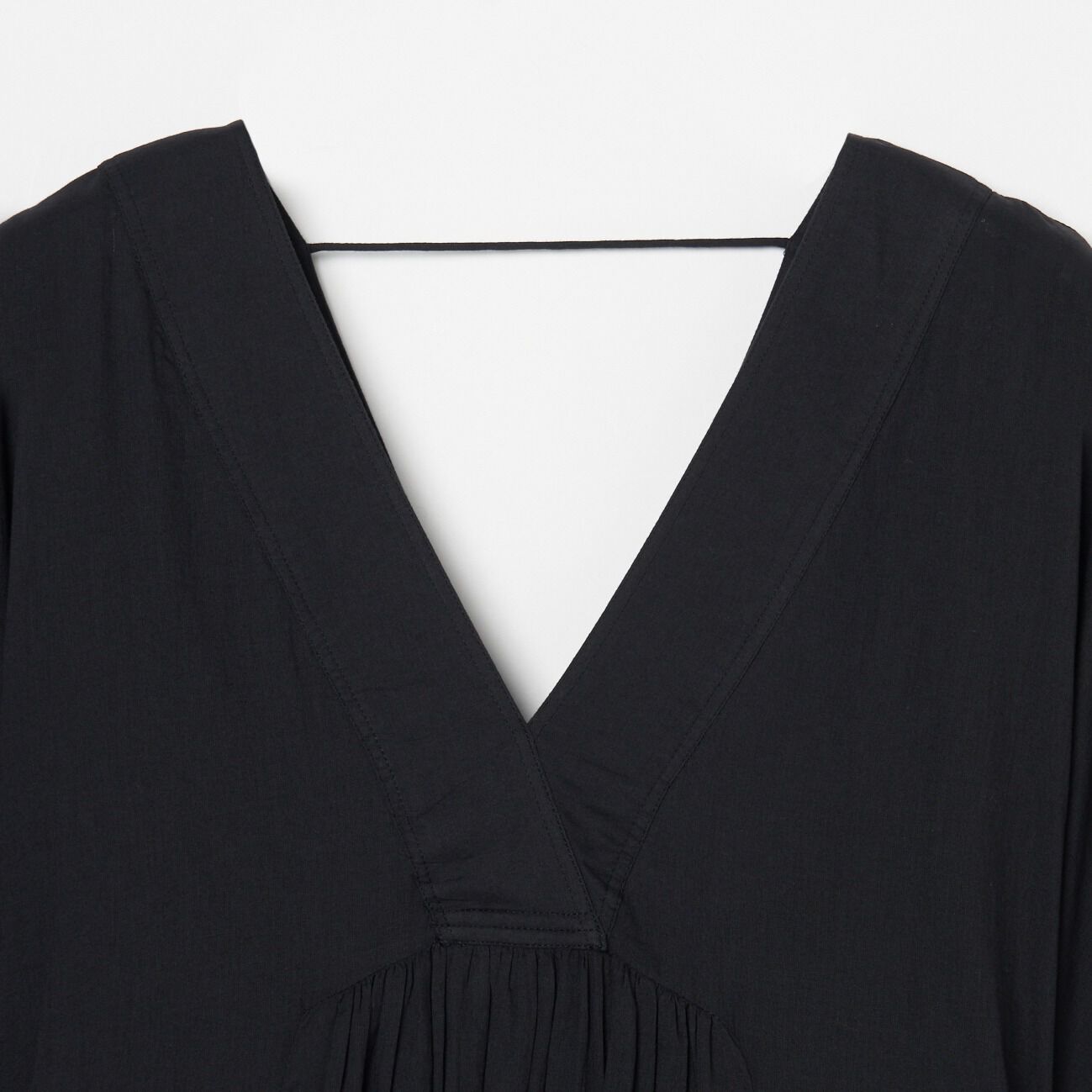  「SARA MALLIKA COTTON VOILE LACE PINTUCK DRESS」|ワンピース|