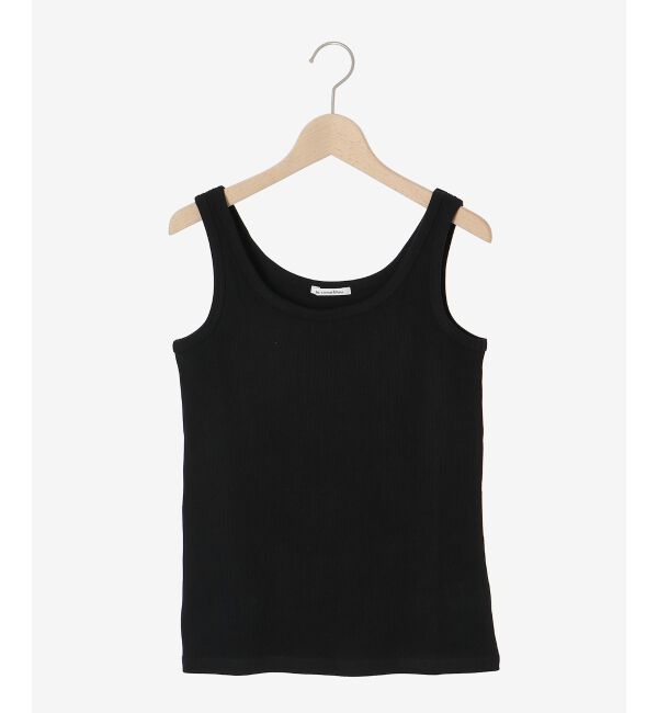 le.coeur blanc「COTTONストレッチテレコタンク」|タンクトップ|