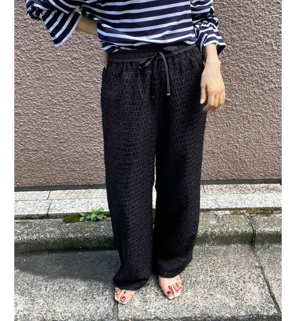 le.coeur blanc「カットジャガードイージーパンツ」|その他|