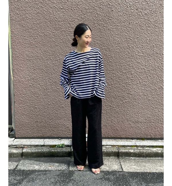 le.coeur blanc「カットジャガードイージーパンツ」|その他|