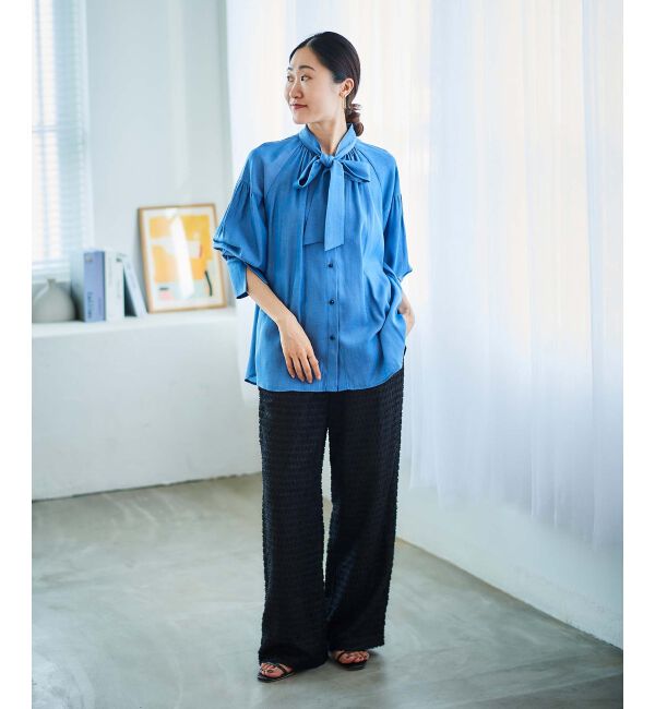 le.coeur blanc「カットジャガードイージーパンツ」|その他|