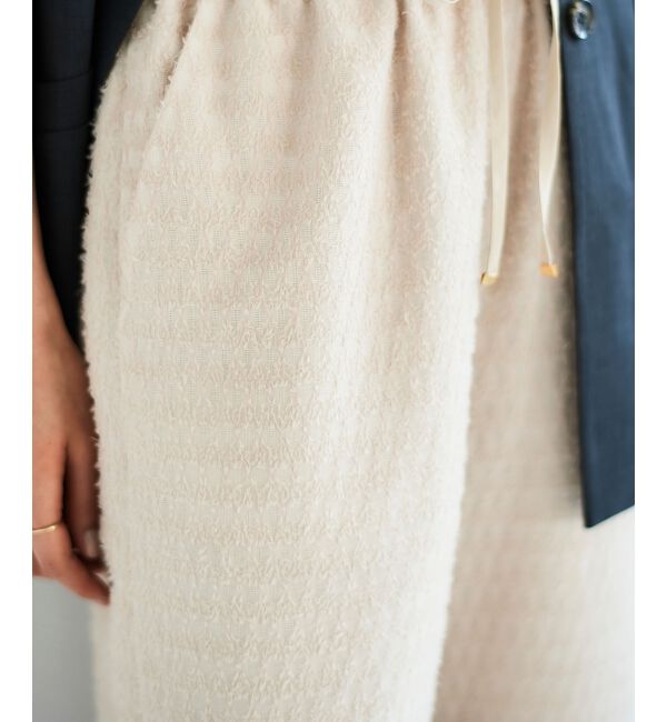 le.coeur blanc「カットジャガードイージーパンツ」|その他|