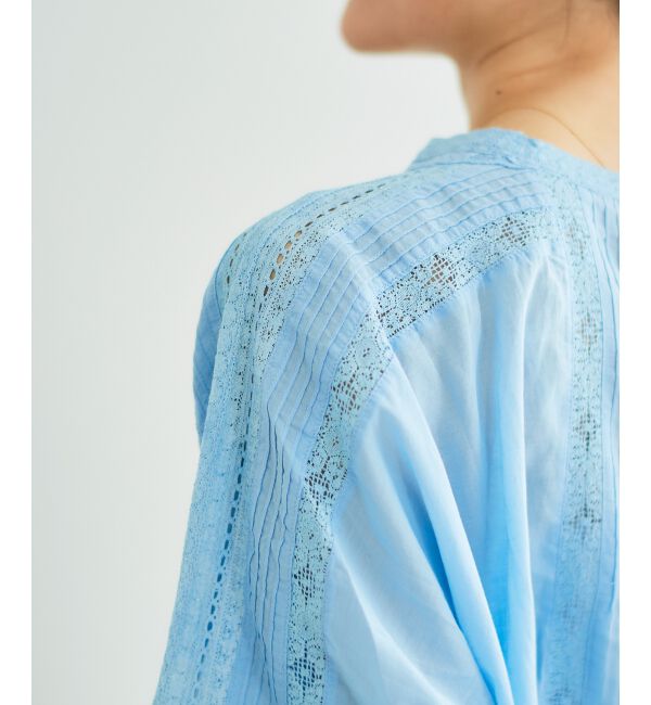  「《手洗い可能》Fanakaリバーレースブラウス」|シャツ・ブラウス|