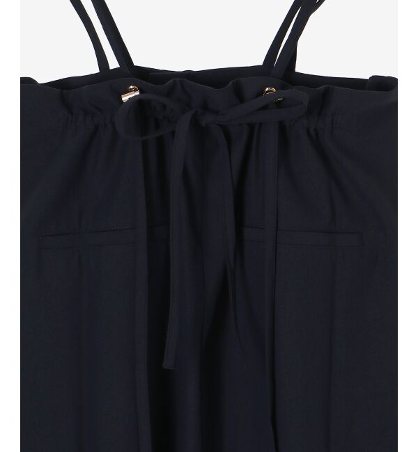 le.coeur blanc「バックリボンサロペットスカート」|ワンピース|