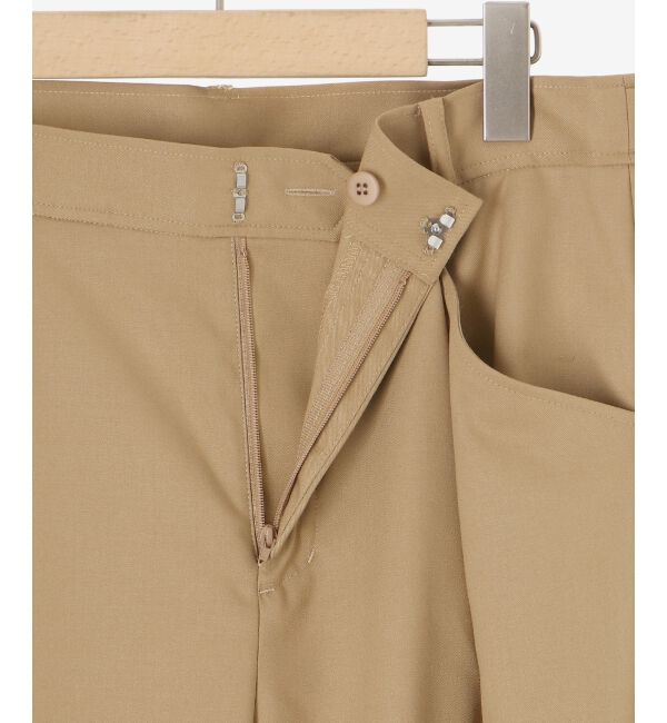 le.coeur blanc「サスペンダー付タックワイドパンツ」|その他|