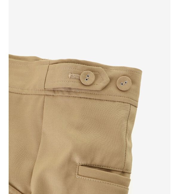 le.coeur blanc「サスペンダー付タックワイドパンツ」|その他|