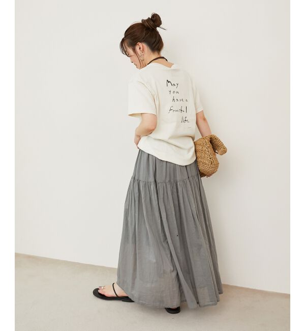  「KAZUMIDOI fruitfullife Tシャツ」|Tシャツ・カットソー|