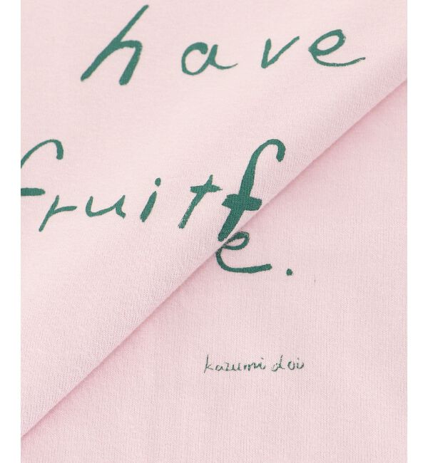  「KAZUMIDOI fruitfullife Tシャツ」|Tシャツ・カットソー|