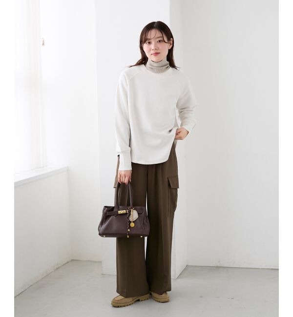  「センタープレスカーゴパンツ」|カーゴ|