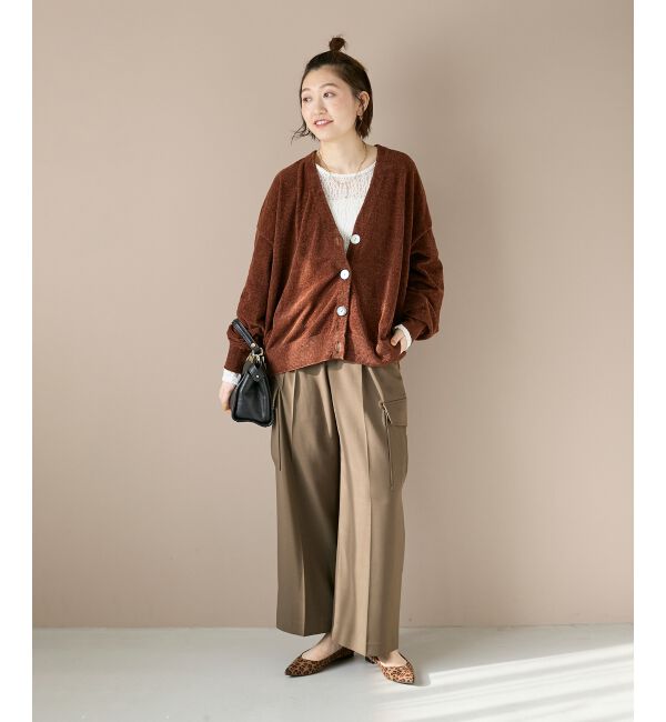  「センタープレスカーゴパンツ」|カーゴ|