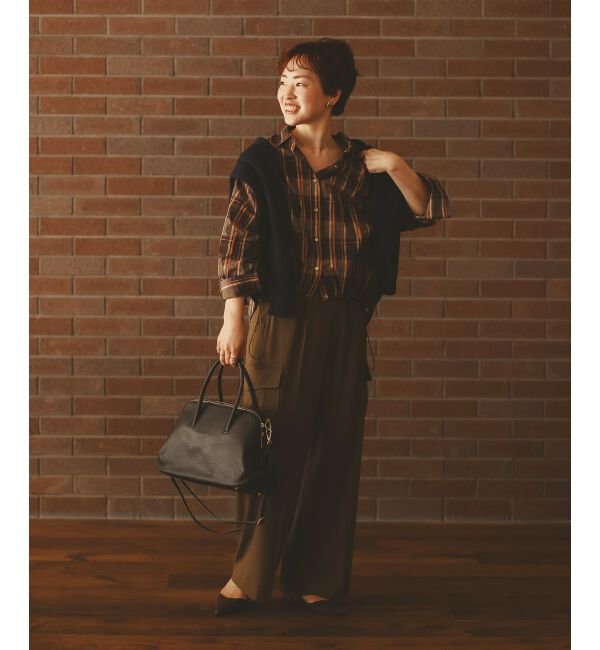  「センタープレスカーゴパンツ」|カーゴ|