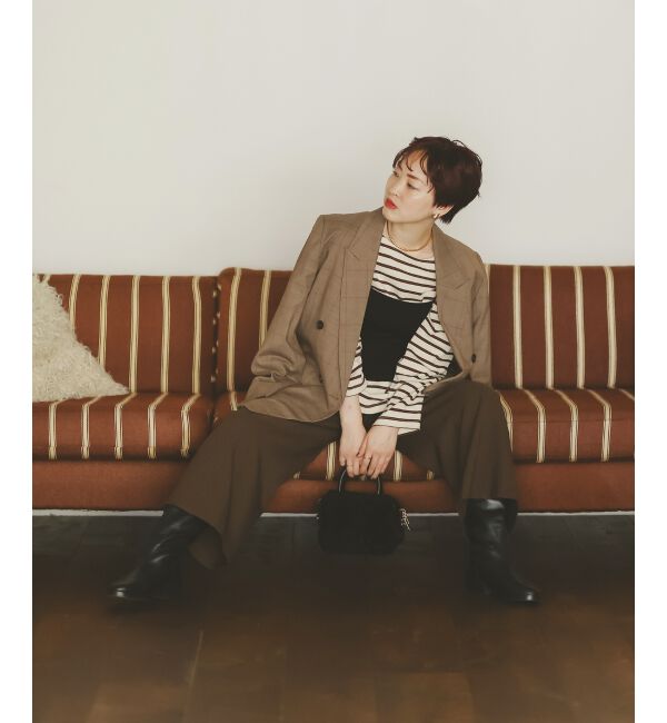  「グレンチェックダブルブレストジャケット」|その他|