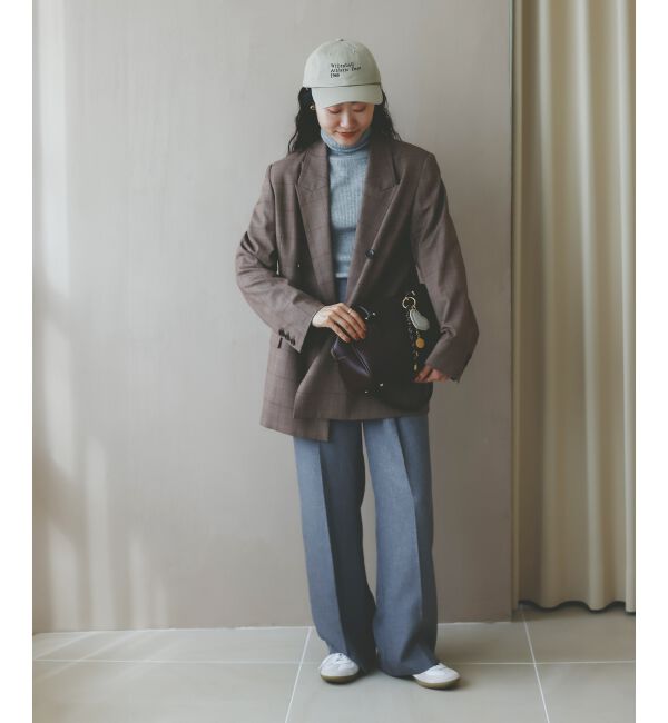  「グレンチェックダブルブレストジャケット」|その他|