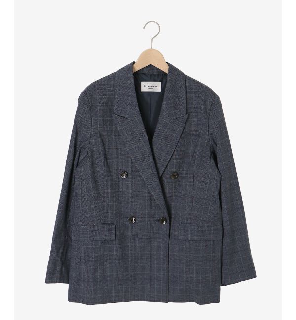  「グレンチェックダブルブレストジャケット」|その他|