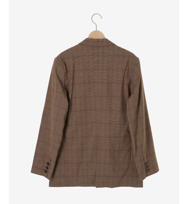  「グレンチェックダブルブレストジャケット」|その他|