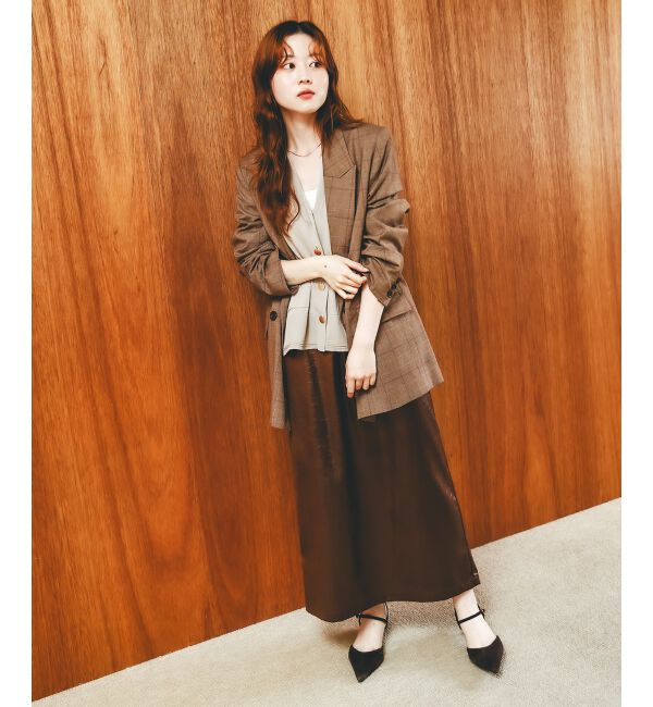  「グレンチェックダブルブレストジャケット」|その他|