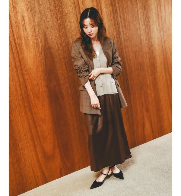  「グレンチェックダブルブレストジャケット」|その他|