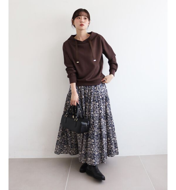  「《WEB限定アイテム》パーカーライクデザイントップス」|Tシャツ・カットソー|