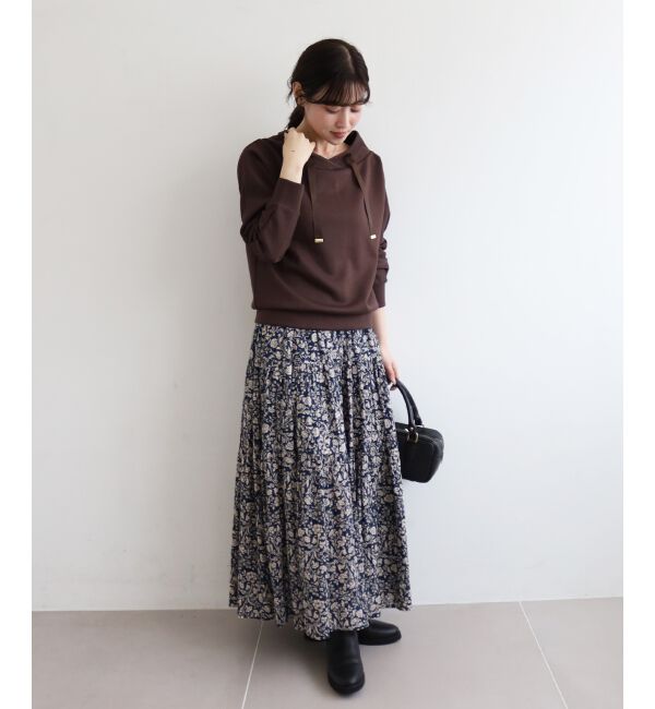  「《WEB限定アイテム》パーカーライクデザイントップス」|Tシャツ・カットソー|