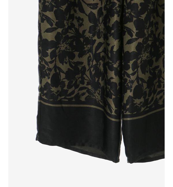  「パネルフラワープリントパンツ」|その他|