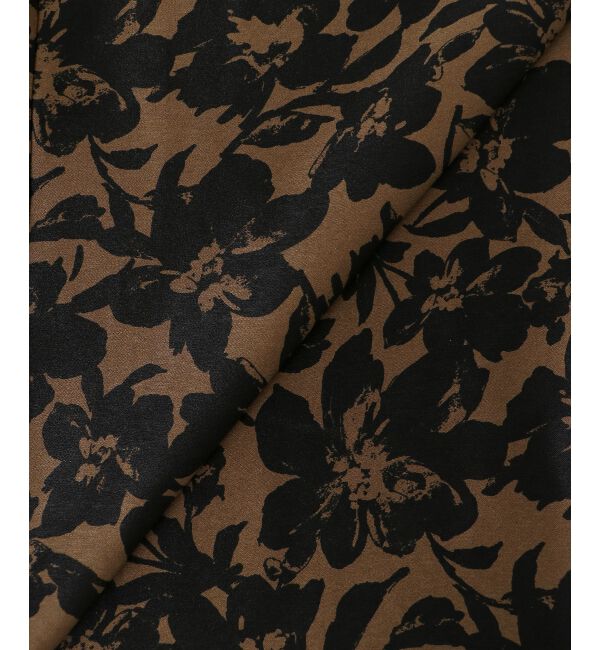  「パネルフラワープリントパンツ」|その他|