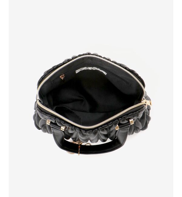 MAJESTICLEGON「♯チャームセットキルティングバッグ」|ショルダー・メッセンジャー|