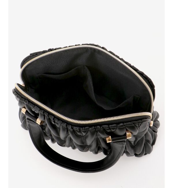 MAJESTICLEGON「♯チャームセットキルティングバッグ」|ショルダー・メッセンジャー|