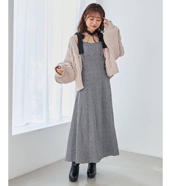 MAJESTICLEGON「2wayバイカラーリボンワンピース」|ワンピース|