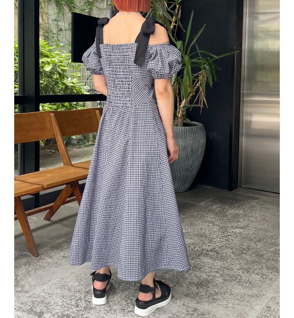 MAJESTICLEGON「2wayバイカラーリボンワンピース」|ワンピース|