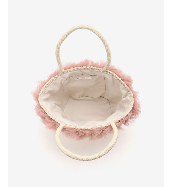  「フリルチュールかごバッグ」|かごバッグ|