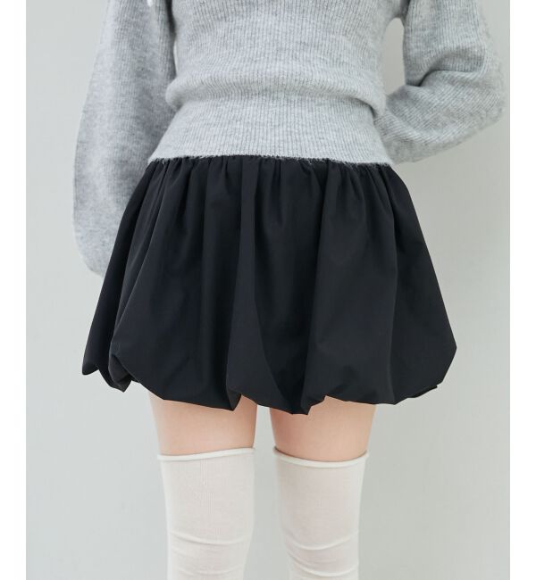 MAJESTICLEGON「ハイウエストバルーンミニスカパン」|スカート|