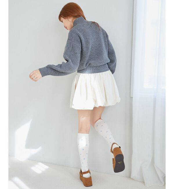 MAJESTICLEGON「ハイウエストバルーンミニスカパン」|スカート|