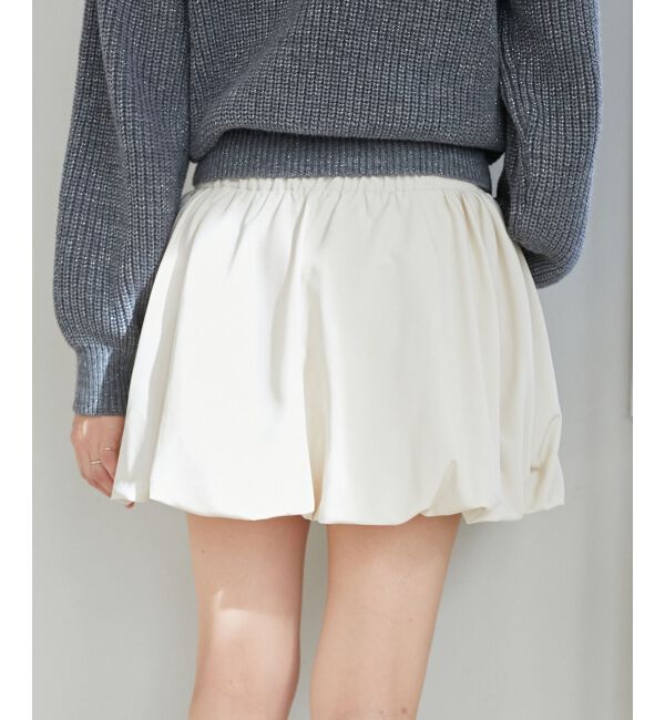 MAJESTICLEGON「ハイウエストバルーンミニスカパン」|スカート|