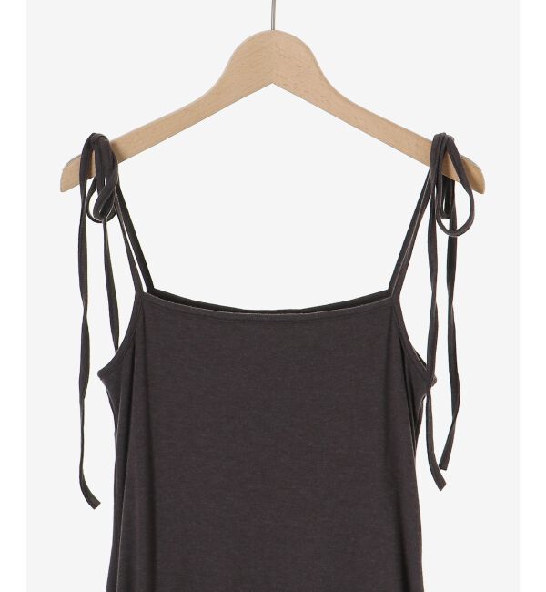  「カーデセット肩リボンキャミワンピ」|ワンピース|