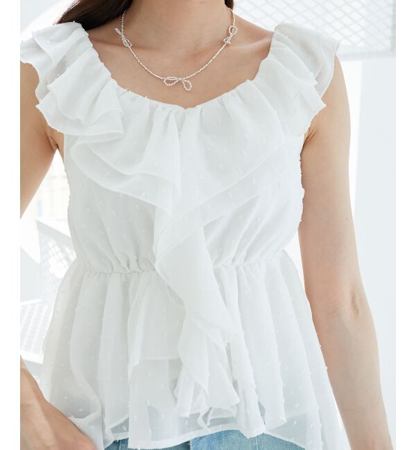  「フリルビスチェ」|キャミソール|