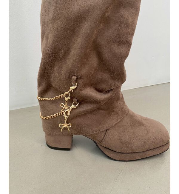  「マルチwayチェーンカバーロングブーツ」|ロングブーツ|