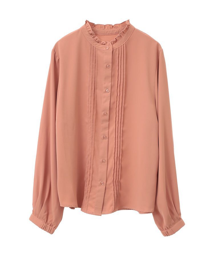 earth music&ecology「フリルピンタックブラウス」|シャツ・ブラウス|