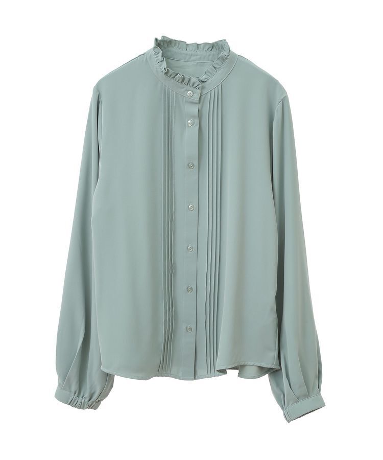 earth music&ecology「フリルピンタックブラウス」|シャツ・ブラウス|