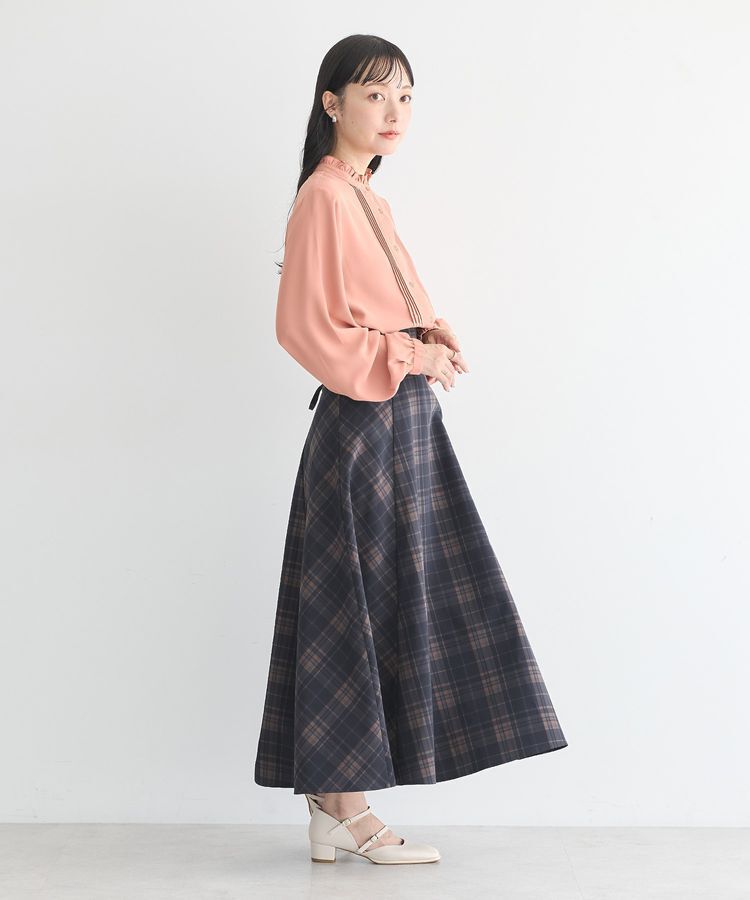 earth music&ecology「フリルピンタックブラウス」|シャツ・ブラウス|