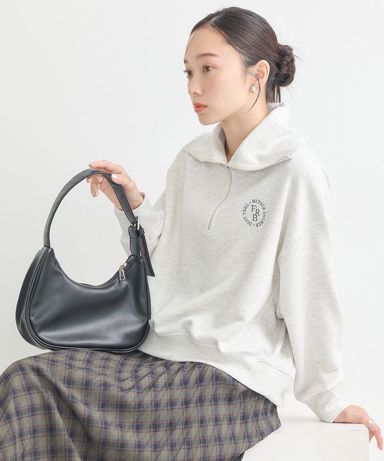 earth music&ecology「ハーフZIPプルオーバー」|スウェット・ジャージ|