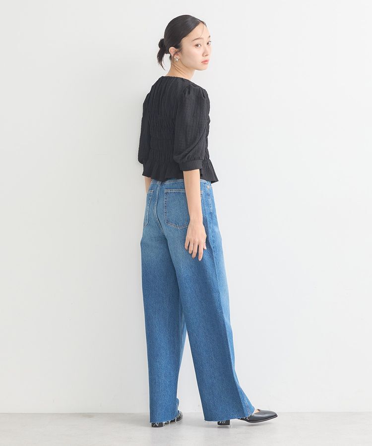 earth music&ecology「ポコポコシャーリングトップス」|Tシャツ・カットソー|